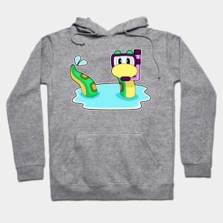 Snake Diver Snorkel Hoodie